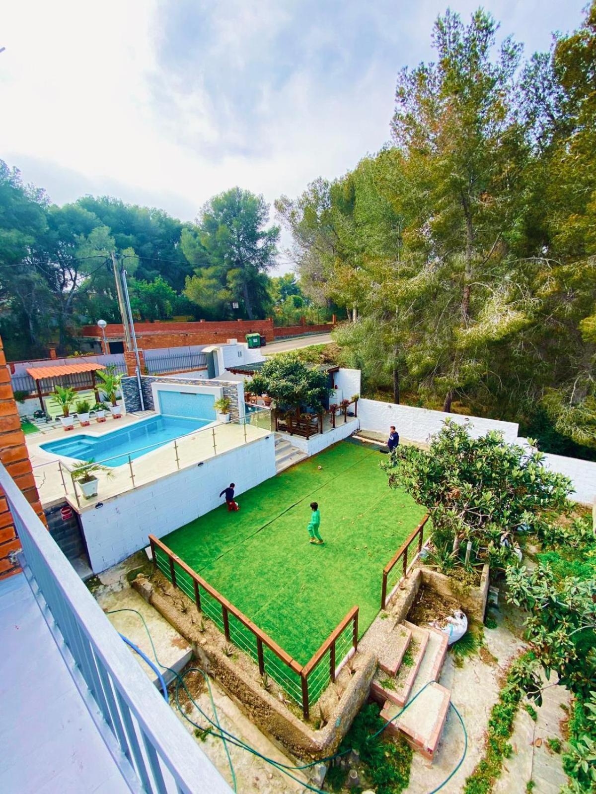 Vila Pena Apartment Cubelles Bagian luar foto